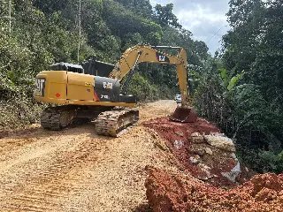 Enrocamento no Ribeirão do Mafra é concluído após oito dias de trabalhos - 2