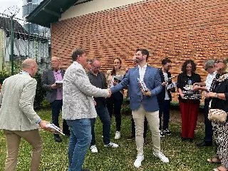 Comitiva alemã visita Brusque para celebrar 10 anos de parceria climática - 1
