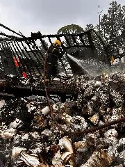 Bombeiros detalham atendimento a acidente com caminhão de placas de Brusque - 6