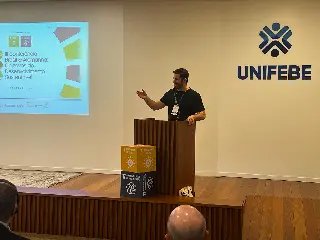 Comitiva alemã visita a Unifebe e participa de palestras da 3ª Conferência ODS - 7