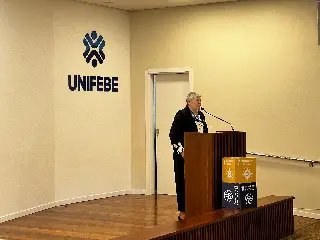 Comitiva alemã visita a Unifebe e participa de palestras da 3ª Conferência ODS - 8