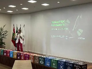 Comitiva alemã visita a Unifebe e participa de palestras da 3ª Conferência ODS - 6