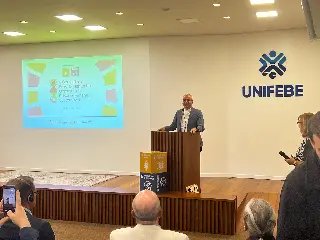 Comitiva alemã visita a Unifebe e participa de palestras da 3ª Conferência ODS - 3