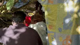 (VÍDEO) Mulher em situação de rua vive em abrigo improvisado às margens do Rio Itajaí-Mirim - 1