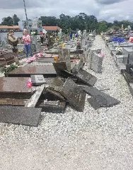 Cemitério Parque da Saudade é alvo de vandalismo - 1