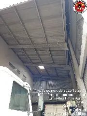 Trabalhador morre após queda de 9 metros durante serviço em telhado - 1