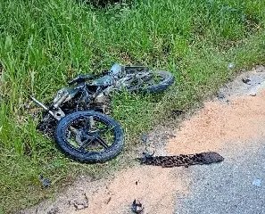 Identificadas as vítimas de acidente fatal entre moto e carro em Nova Trento  - 1