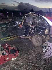 Colisão entre carro e moto de alta cilindrada resulta em morte - 6