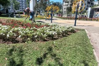 Praças de Brusque recebem mutirão de limpeza e manutenção - 4