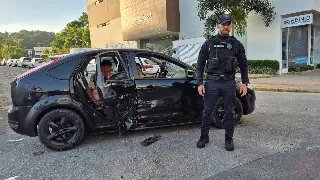 Colisão entre dois carros é registrada em Brusque - 5