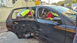 Colisão entre dois carros é registrada em Brusque - 3