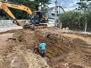Via no Rio Branco recebe importante melhoria em sua rede de drenagem - 1