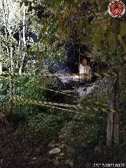 Incêndio destrói casa abandonada durante a madrugada em Guabiruba - 3