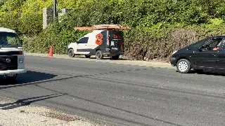 (VÍDEO) Acidente entre Fiorino e motocicleta deixa jovem ferido na Antônio Heil - 4
