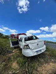Capotamento na BR-470 deixa vítima com suspeita de fratura - 3