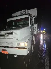 Motorista morre em colisão frontal entre caminhonete e caminhão - 1