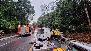 Acidente violento mata passageira e deixa três pessoas gravemente feridas - 1