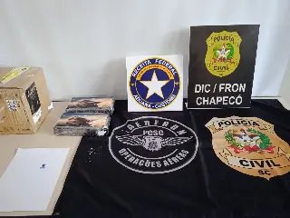 Receita e Polícia Civil apreendem cocaína em transportadora - 1