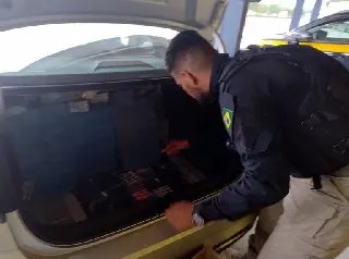 Carga com anabolizantes e cigarros eletrônicos é apreendida na BR-101 - 1