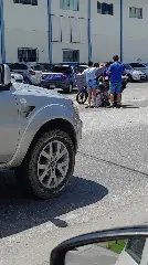 Motociclista fica ferido após colisão no bairro Maluche - 1