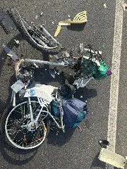 Idoso em bicicleta elétrica morre após acidente na Antônio Heil - 2