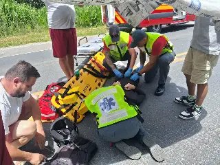 Bombeiros atualizam informações sobre acidente na Ivo Silveira - 2