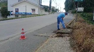 Obras intensifica limpeza de bocas de lobo após chuva torrencial - 1