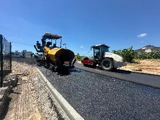 Nova via entre o IFC e o Colégio Cultura recebe 335 toneladas de asfalto no Jardim Maluche - 2