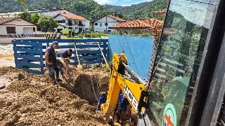 Problema na Adutora Central reduz produção de água e pode afetar bairros de Brusque  - 1