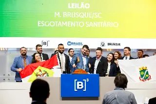 (VÍDEO) Brusque define na B3 empresa que assumirá esgotamento sanitário com investimento bilionário - 7