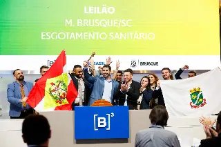 (VÍDEO) Brusque define na B3 empresa que assumirá esgotamento sanitário com investimento bilionário - 9