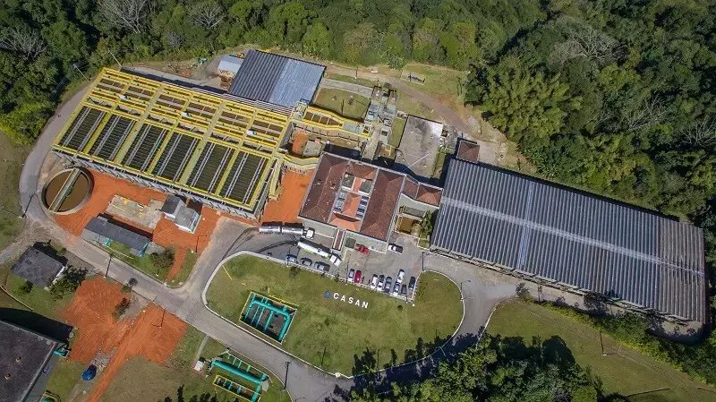 Santa Catarina abate custos com energia solar no tratamento de &aacute;gua