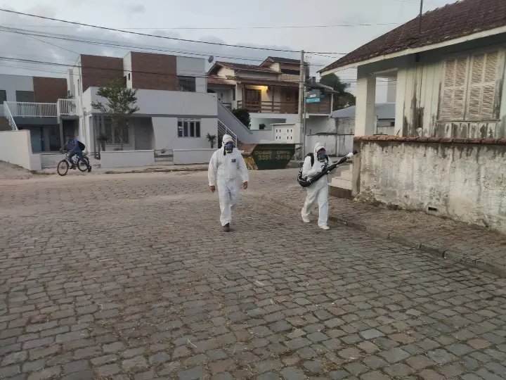 Pulveriza&ccedil;&atilde;o contra dengue ocorre no bairro Dom Joaquim