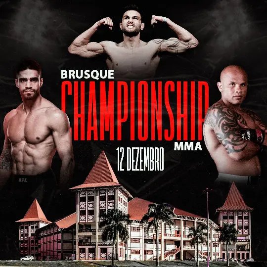 Brusque recebe evento de MMA, em dezembro