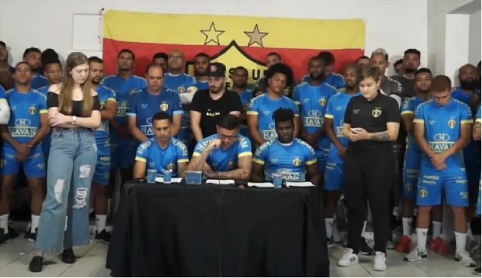 Integrantes do Brusque Futebol Clube pedem reconsidera&ccedil;&atilde;o do STJD