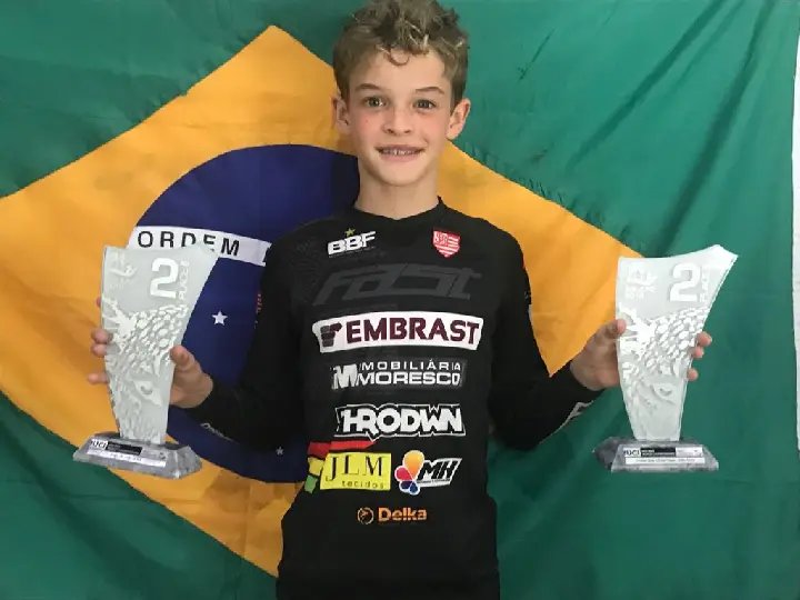 Brusquense conquista dois pódios no Mundial de Bicicross