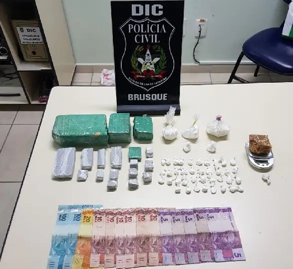 Operação da polícia resulta na prisão de suspeito de tráfico