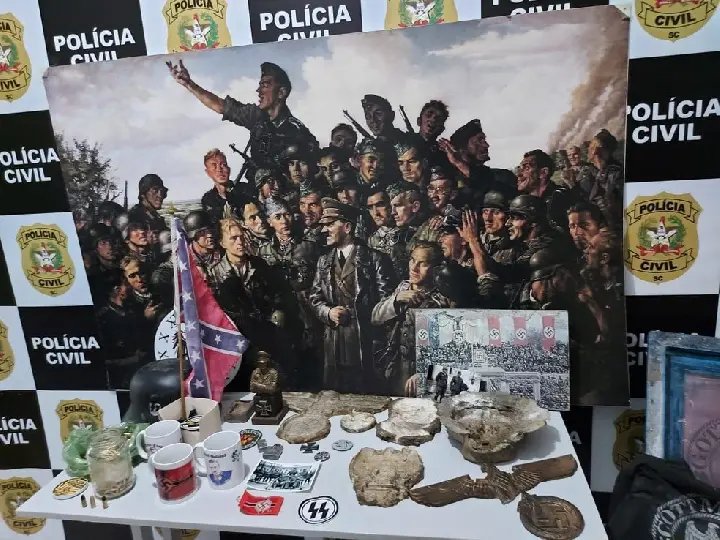 MPSC denuncia homem suspeito de fabricar objetos nazistas 