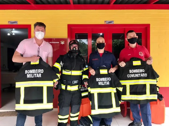 Novos equipamentos para combate de inc&ecirc;ndio chegam a Guabiruba 