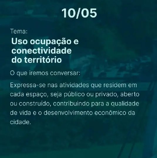 Plano Diretor ter&aacute; mais uma audi&ecirc;ncia p&uacute;blica