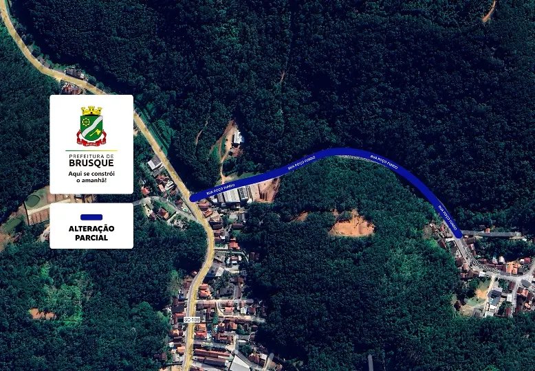 Rua Po&ccedil;o Fundo sofre altera&ccedil;&atilde;o de tr&acirc;nsito parcial neste s&aacute;bado (05)