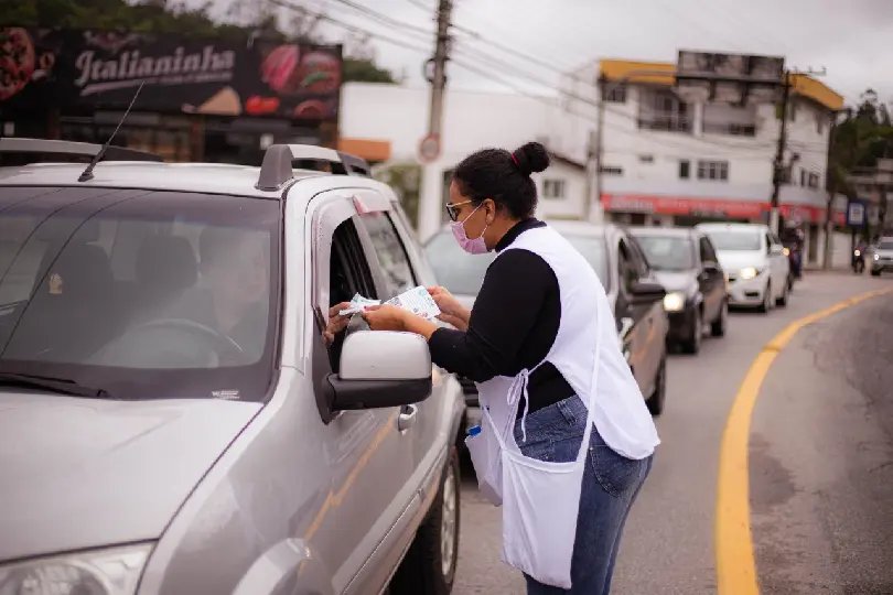 Ama Brusque arrecada mais de R$ 27 mil em Ped&aacute;gio Solid&aacute;rio