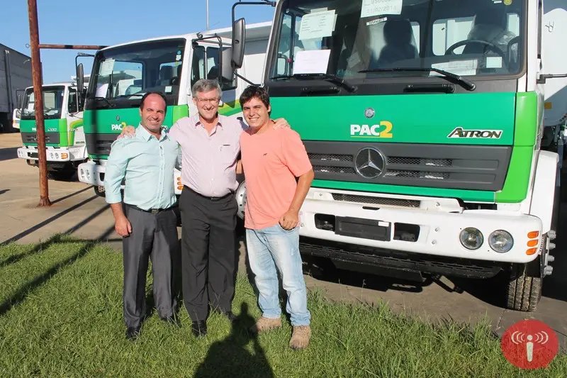 Guabiruba recebe terceira máquina