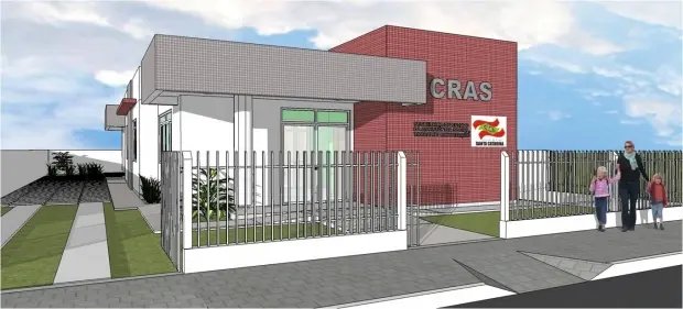 Guabiruba contemplada com um CRAS