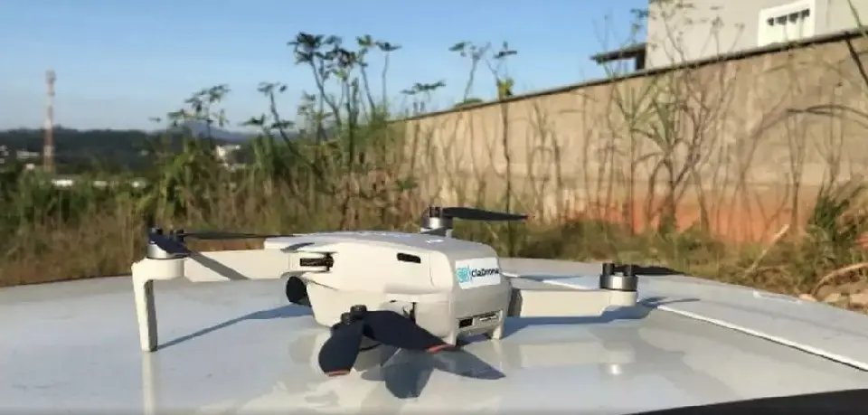 Drone auxilia trabalho de combate aos focos de dengue em Brusque