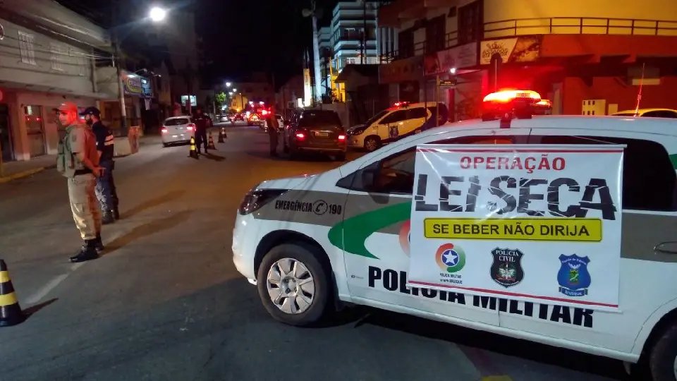 PM e GTB realizaram Operação Lei Seca nesta quinta