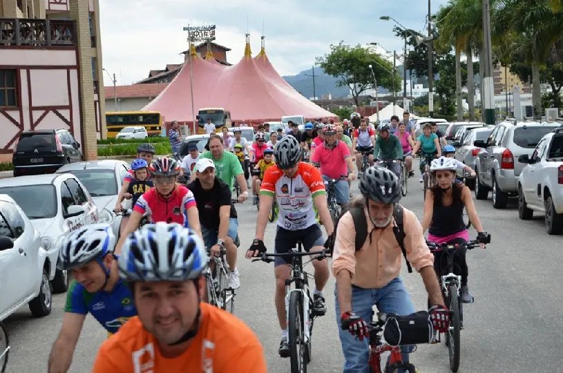 Domingo (17) acontece o 2º Passeio Ciclístico em Brusque