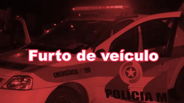 Dois carros são furtados na noite de sábado