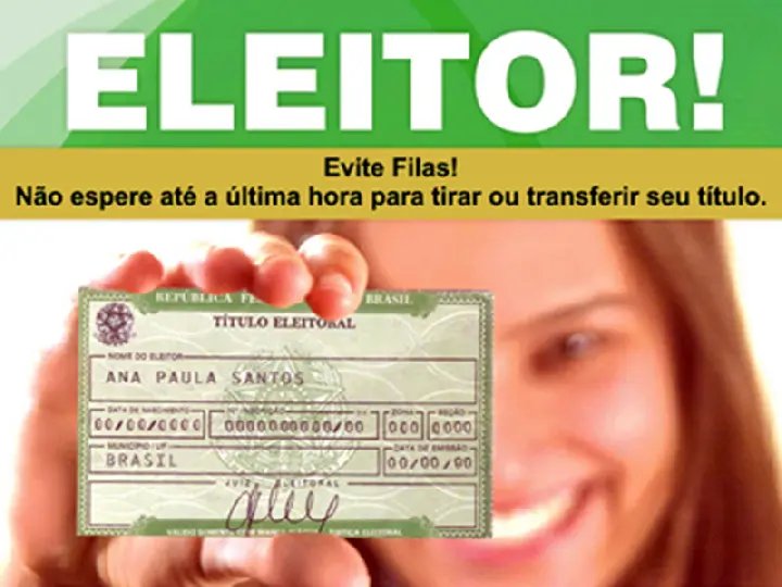 Eleitor tem prazo para se regularizar