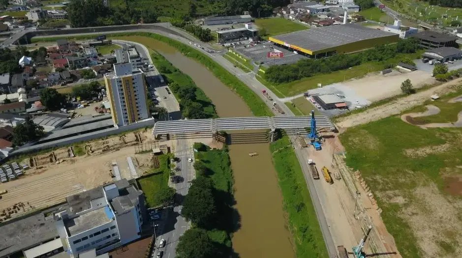 Beira rio ser&aacute; interditada nesta quinta-feira para concretagem do v&atilde;o da nova ponte